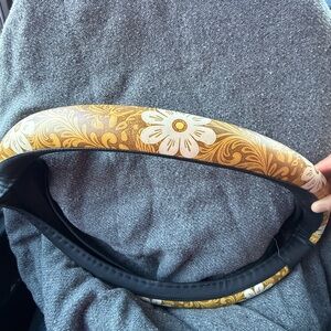 Floral Steering Wheel Cover